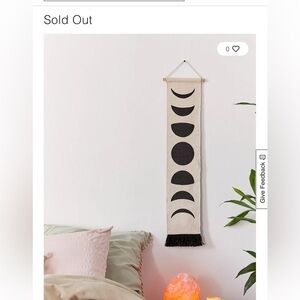 Urban Outfitters moon phases wall tapestry